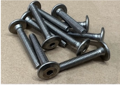 CABINET SCREWS : pack of x 10 screws